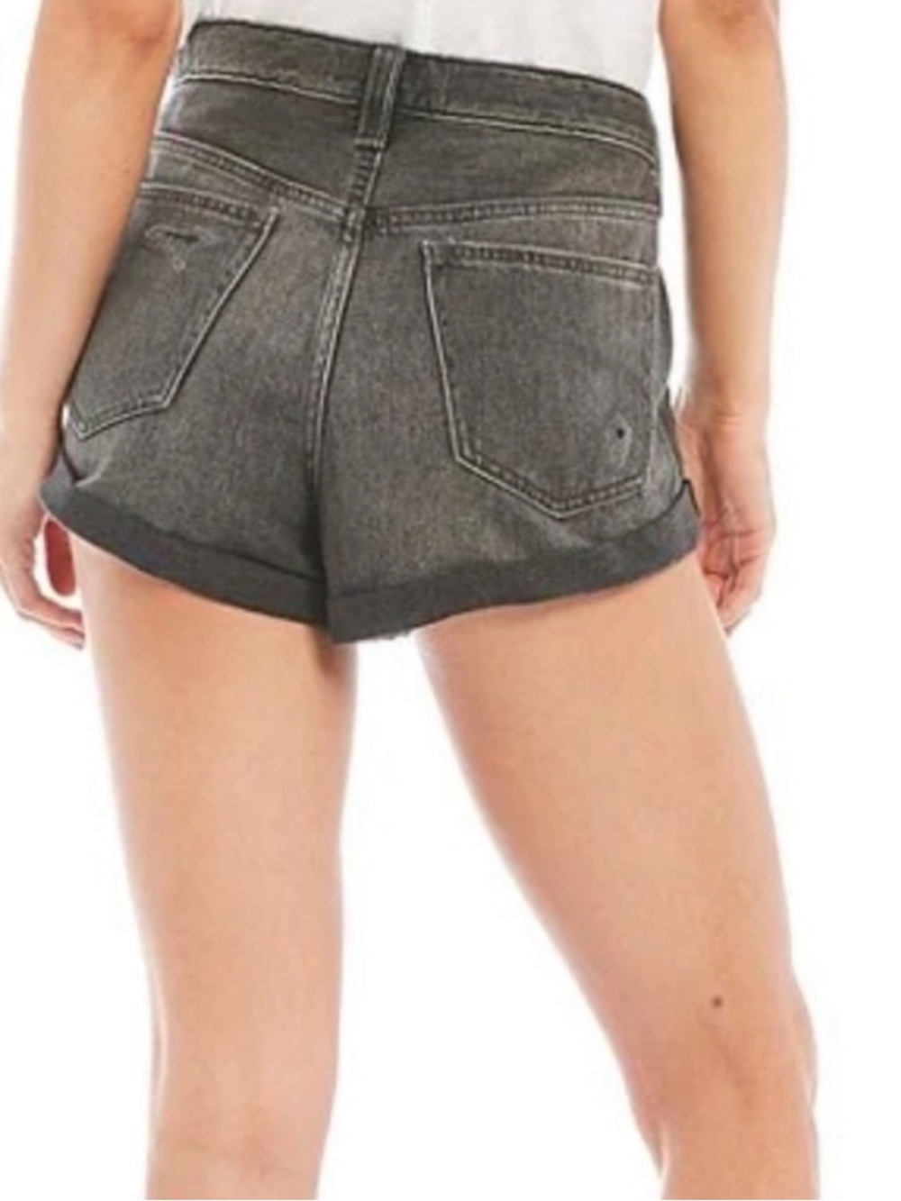 Free People Romeo Rolled CutOff Mid Rise Shorts - Picture 2 of 5